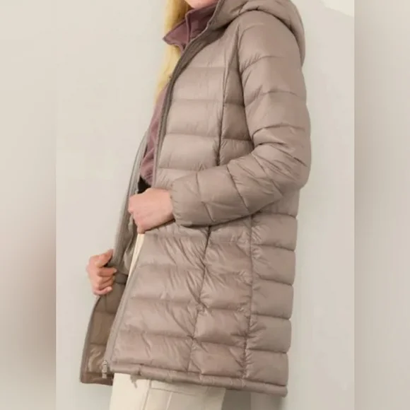 Athleta Aire Puffer Parka Size Small ⛅ - Picture 1 of 9